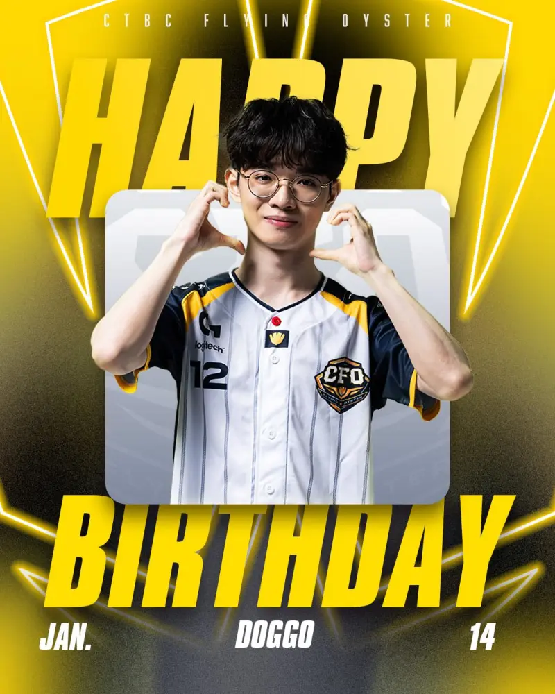 体育彩票-CFO庆祝Doggo生日：期待队长带著牡蛎们继续疯狂收割